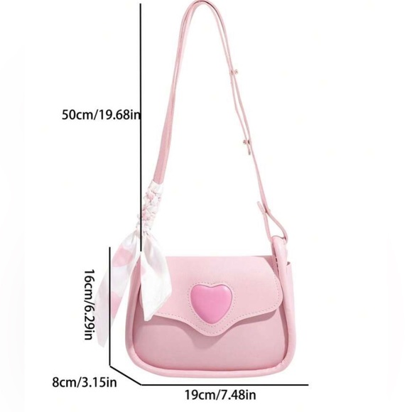 Mini heart purse - Picture 3 of 4